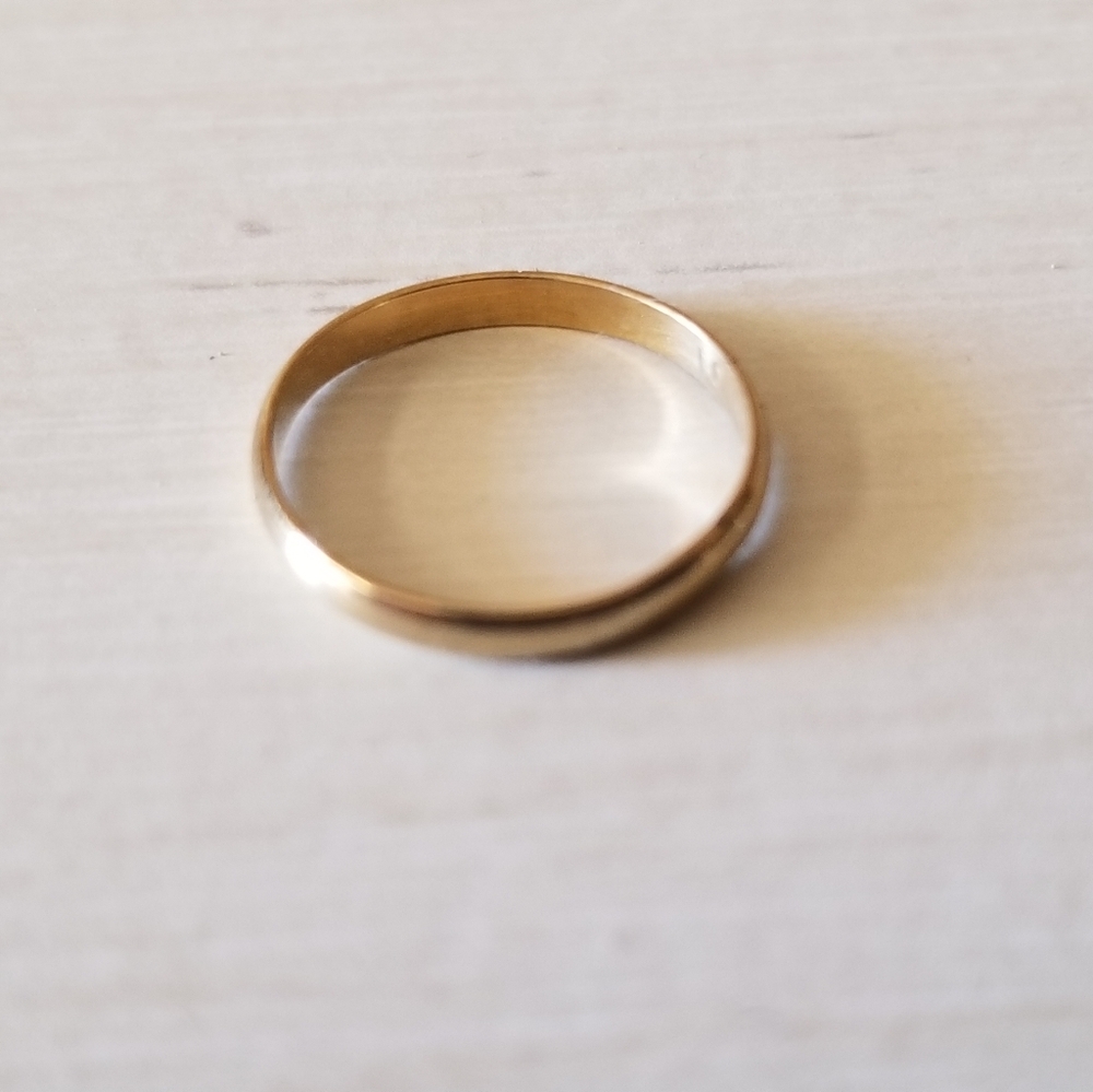 10K Gold Baby Ring